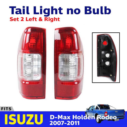 Tail Lamp Lights RH+LH Fits Isuzu D-Max Holden Rodeo Truck Pickup 2003-06 D06