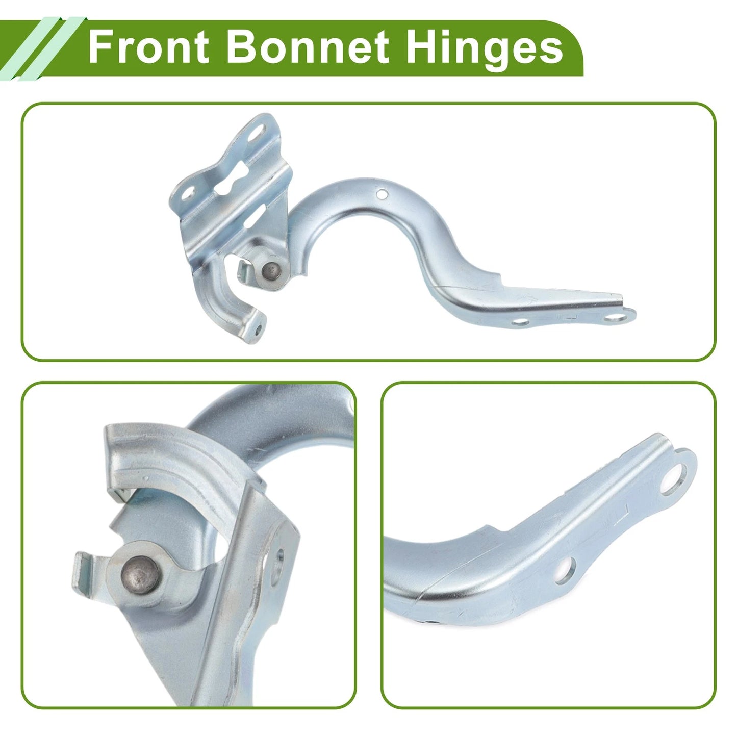 Bonnet Hinges for Toyota Corolla Front Bonnet Bracket (2014-2017) - 1 Pair