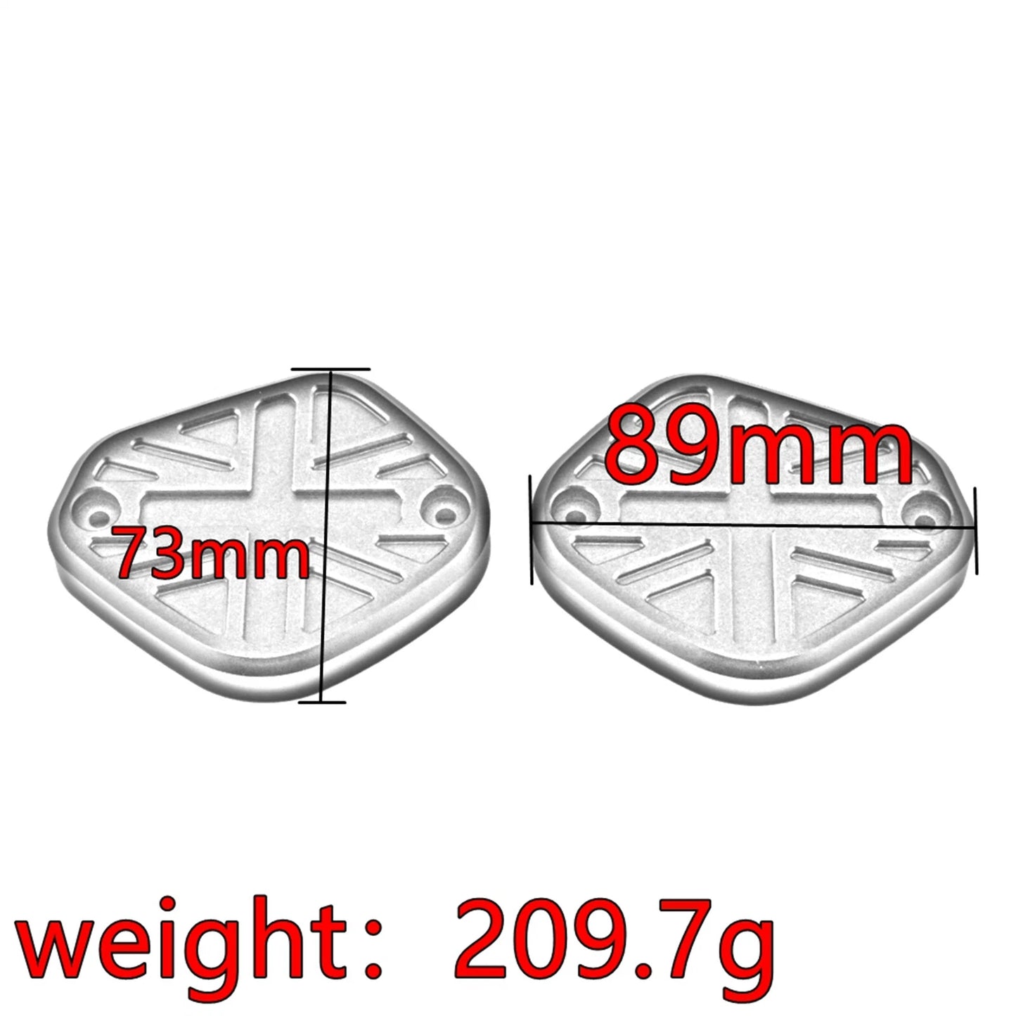 Brake Oil Tank Cover for Triumph Rocket 3R/3GT (2020-2024) Black