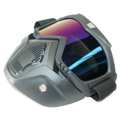 Full Face Paintball Airsoft Mask for Motorcycle Tactical Goggles