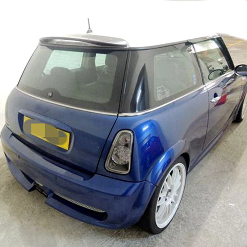 Real Carbon Fiber Rear Spoiler Roof Wing Fit For Mini R50 R53 Cooper 2001-2006