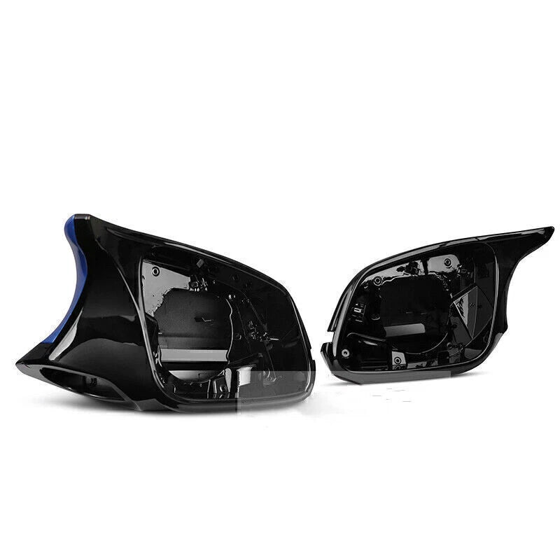 Side Mirror Cover Caps for BMW F20 F22 F30 X1 (2012-2020) Blue Luxury
