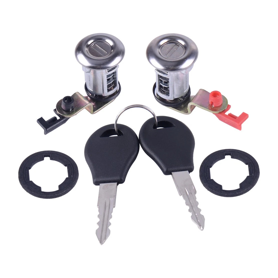 2 x Lock Cylinder Door Lock Set for Nissan Pickup Pathfinder