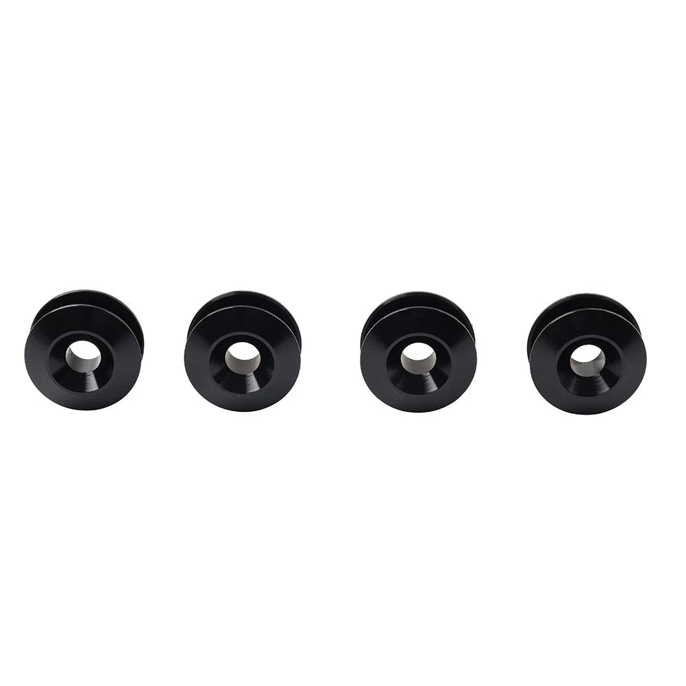 4PCS Black Quick Release Bumper Holder Clips for Trunk Hatch Lid