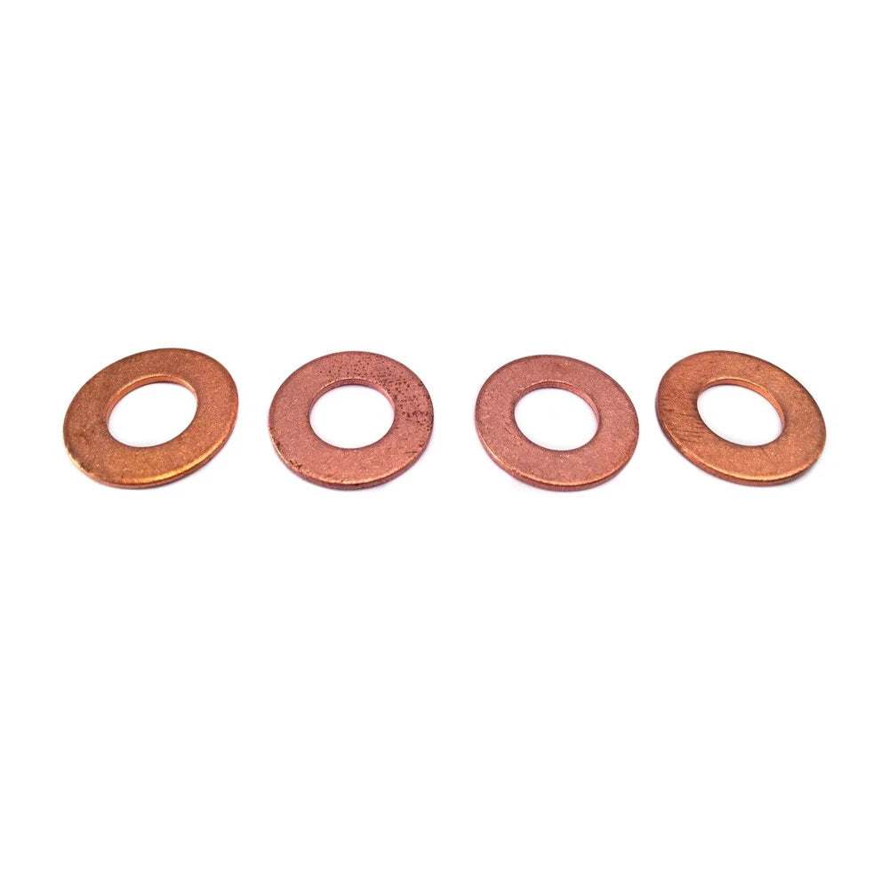 4X Injector Seal Washer Gasket Kit for Nissan Patrol GU Y61, Navara D22 (2000-2023)