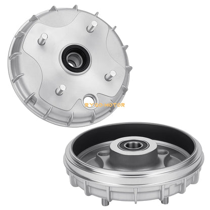 2 x Front Brake Drums for Honda Rancher 350 TRX350TM (2000–2006)