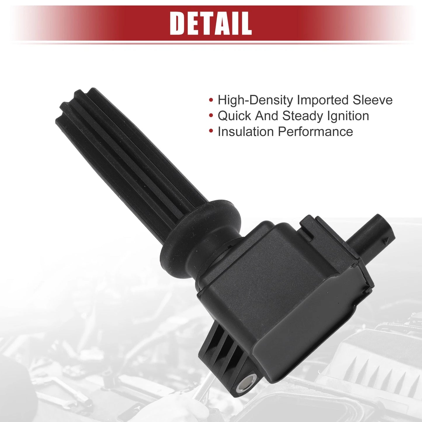 Ignition Coil for Ford Edge, Focus (2012-2018) - High-Performance Replacement