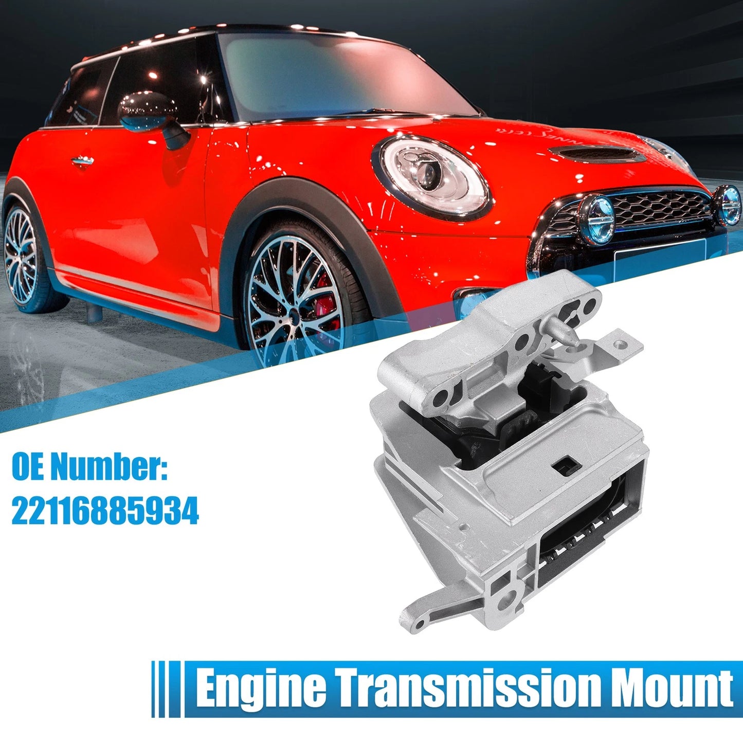Front Right Engine Motor Mount for BMW X1 2.0L (2016-2021)