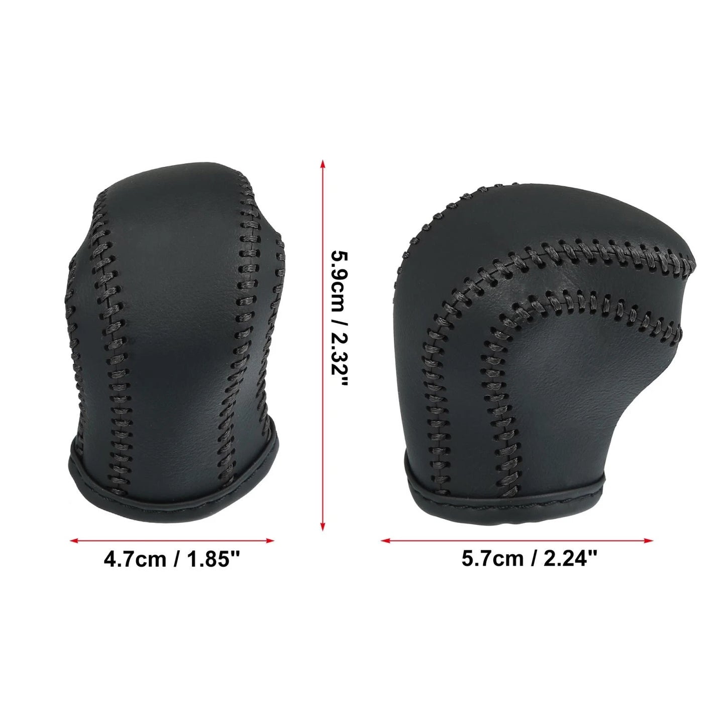 Black Gear Shift Knob Cover for Toyota C-HR (2017-2021)