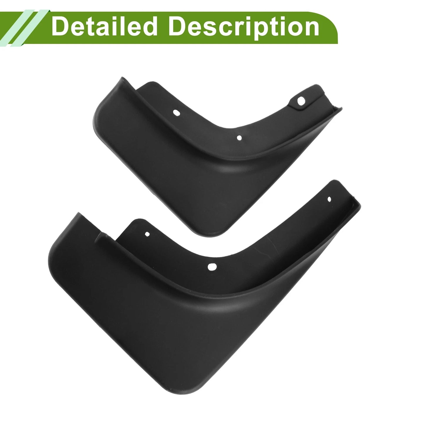 Mud Flaps Splash Guards Set for Jeep Compass 2.4T (2017-2020)