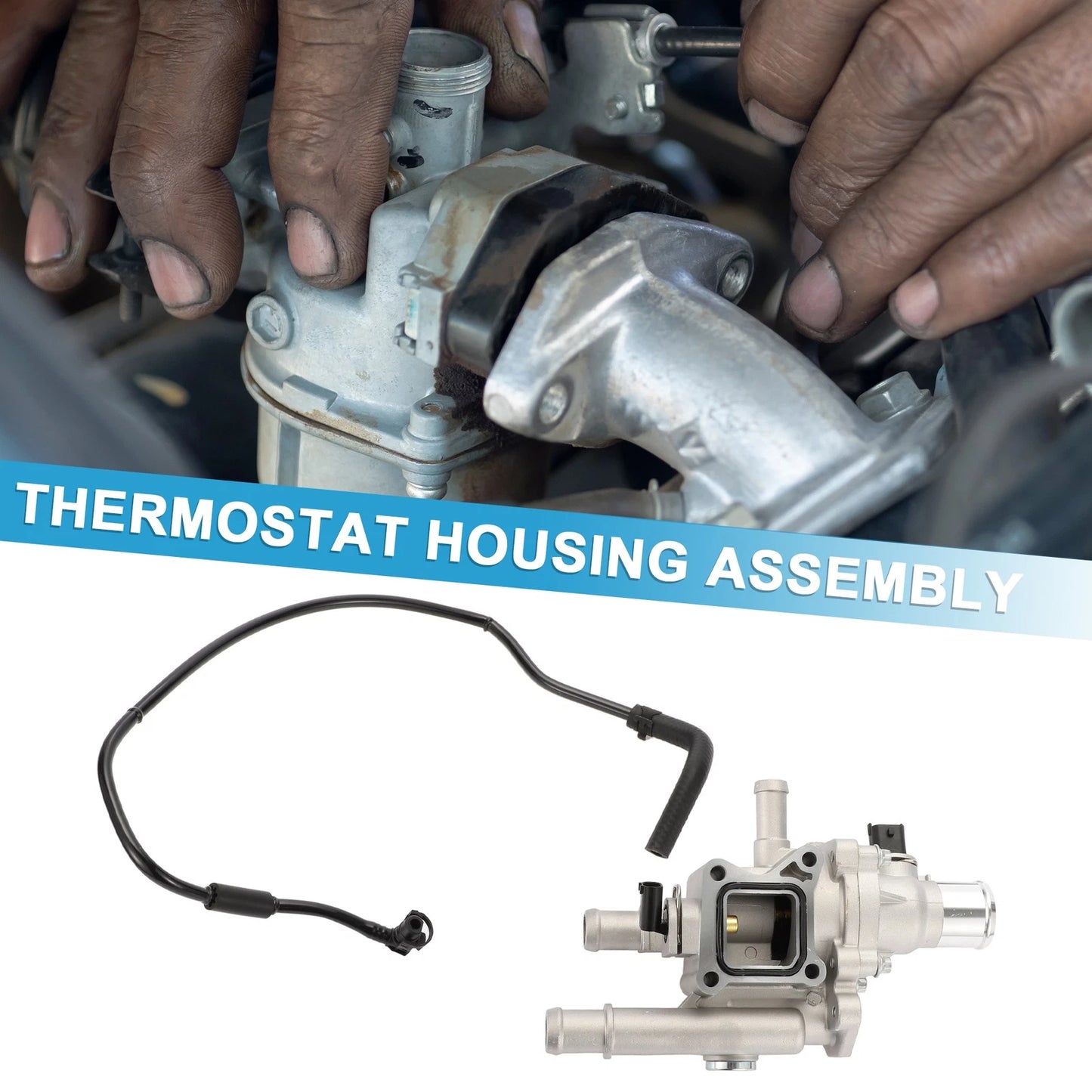 1.8L Thermostat Housing Assembly for Chevy Sonic (2012-2018)
