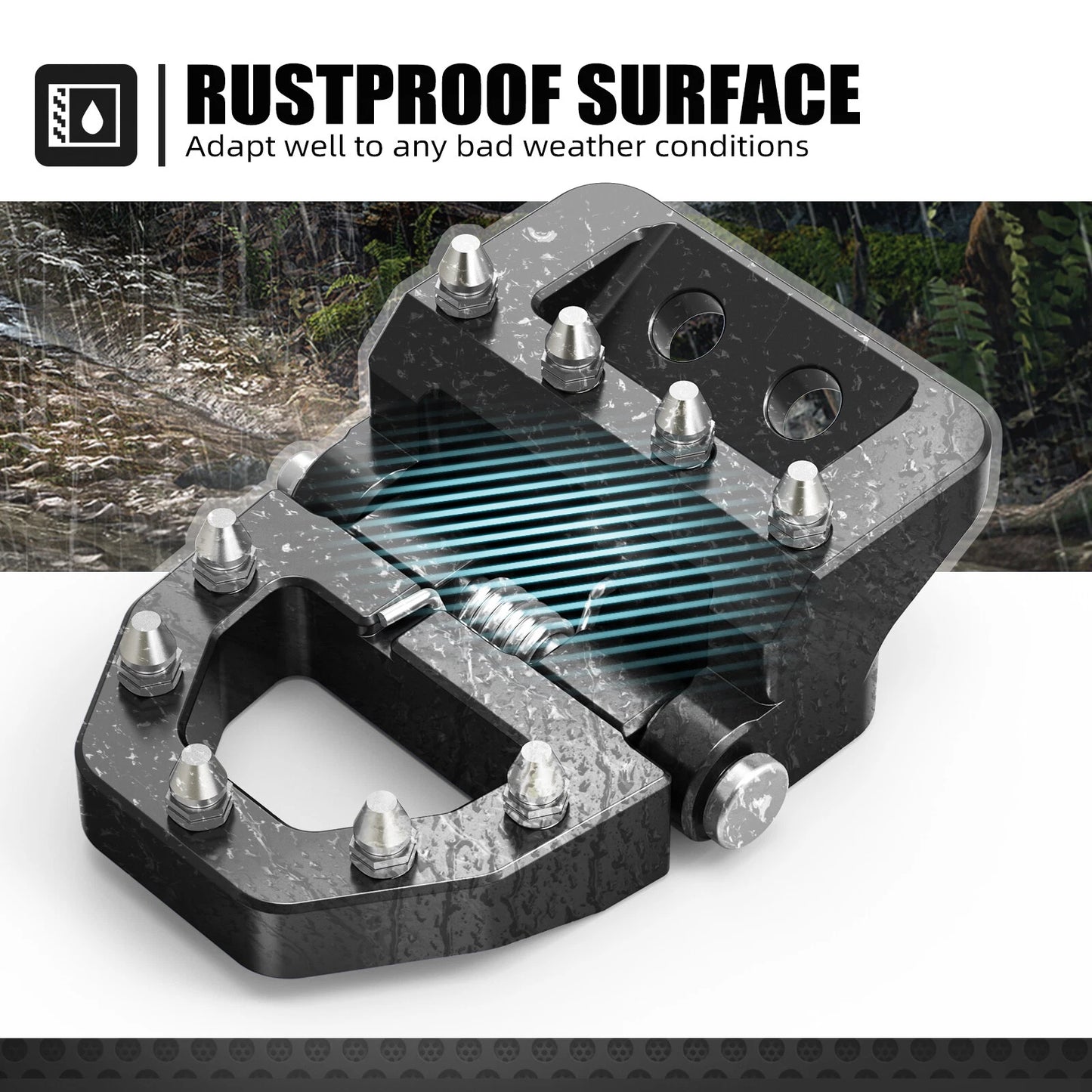 CNC Folding Brake Footpeg Pedal Tip for Gas Gas EX E MC 125-300 (2021-2024)