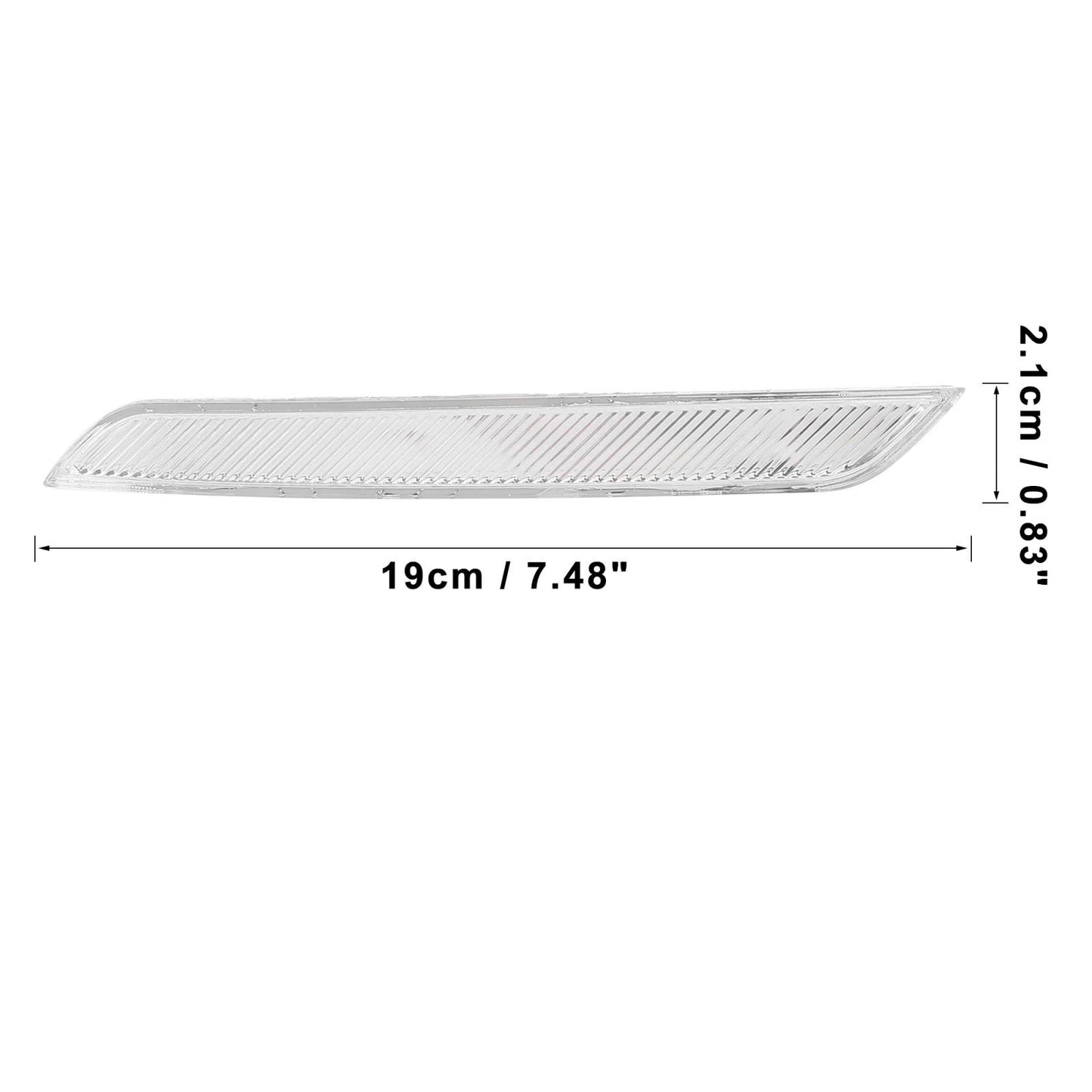 Front Bumper Reflectors 2 x for BMW X6 (2015-2020)