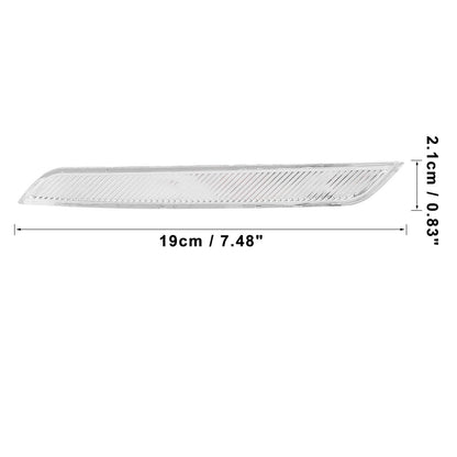 Front Bumper Reflectors 2 x for BMW X6 (2015-2020)