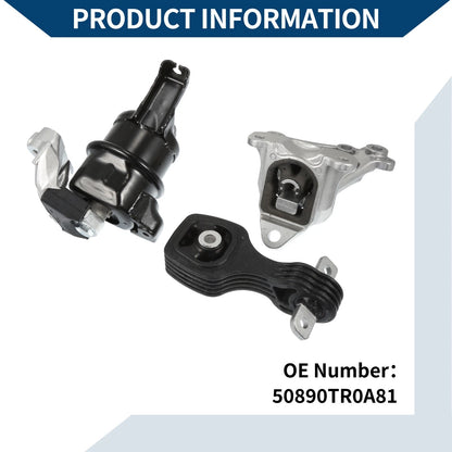 Engine Motor Trans Mount Set for Honda Civic 1.8L (2012-2014)
