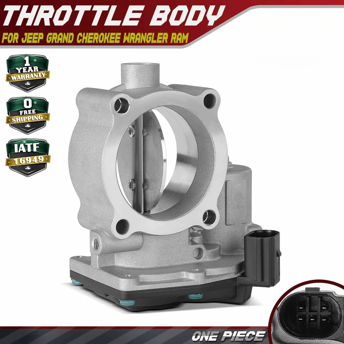 Fuel Injection Throttle Body Jeep Grand Cherokee Wrangler Gladiator Ram1500 (2019–2023)
