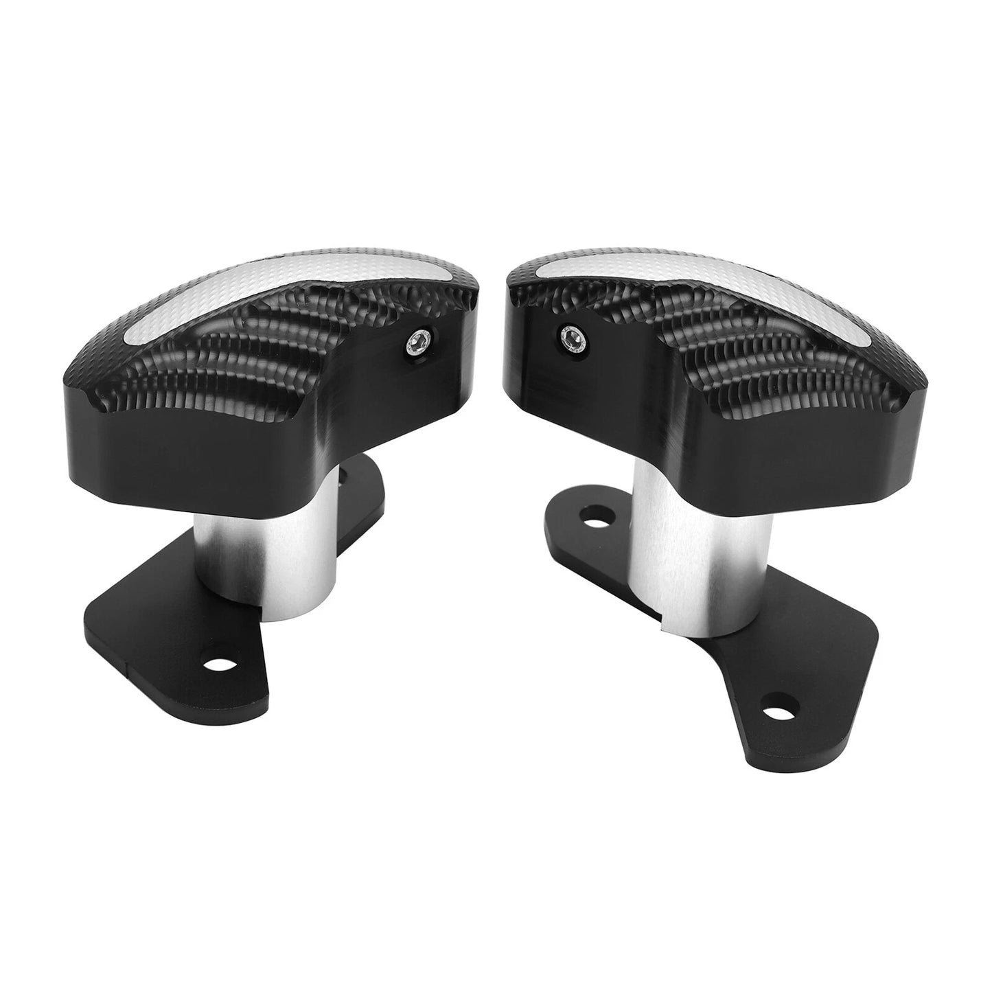 Crash Slider Protector Aluminum Frame Silver for Suzuki GSX-R1000 (2017-2023)