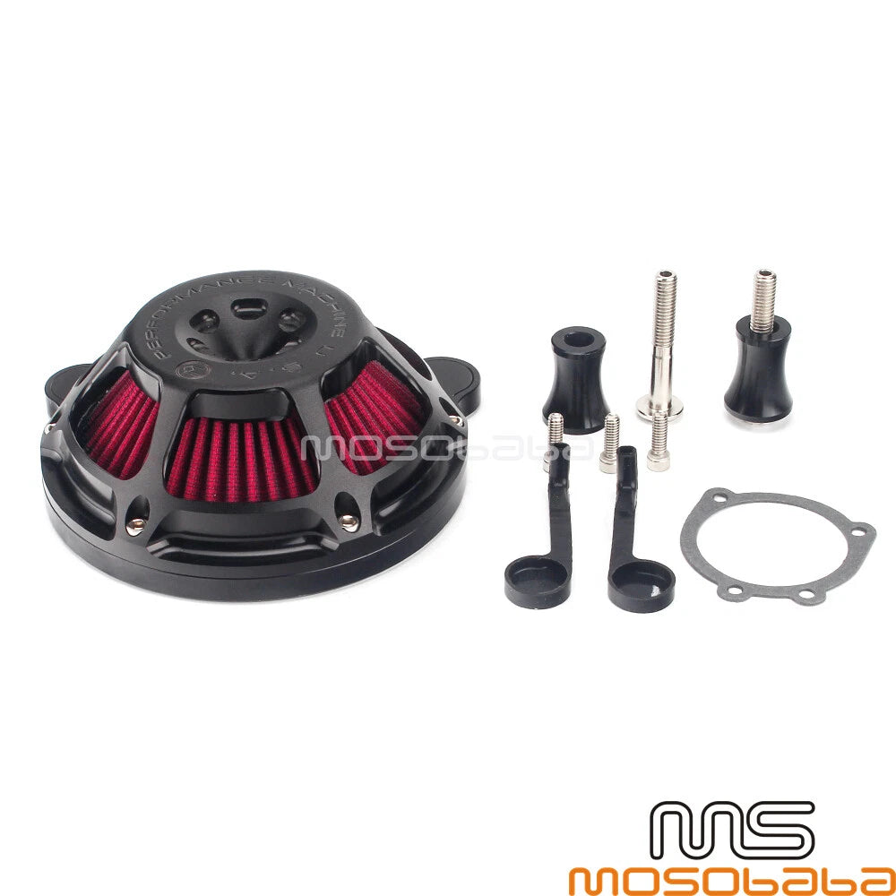 Billet Aluminum Intake Air Cleaner Filter for Harley Dyna Low Rider (00-16)