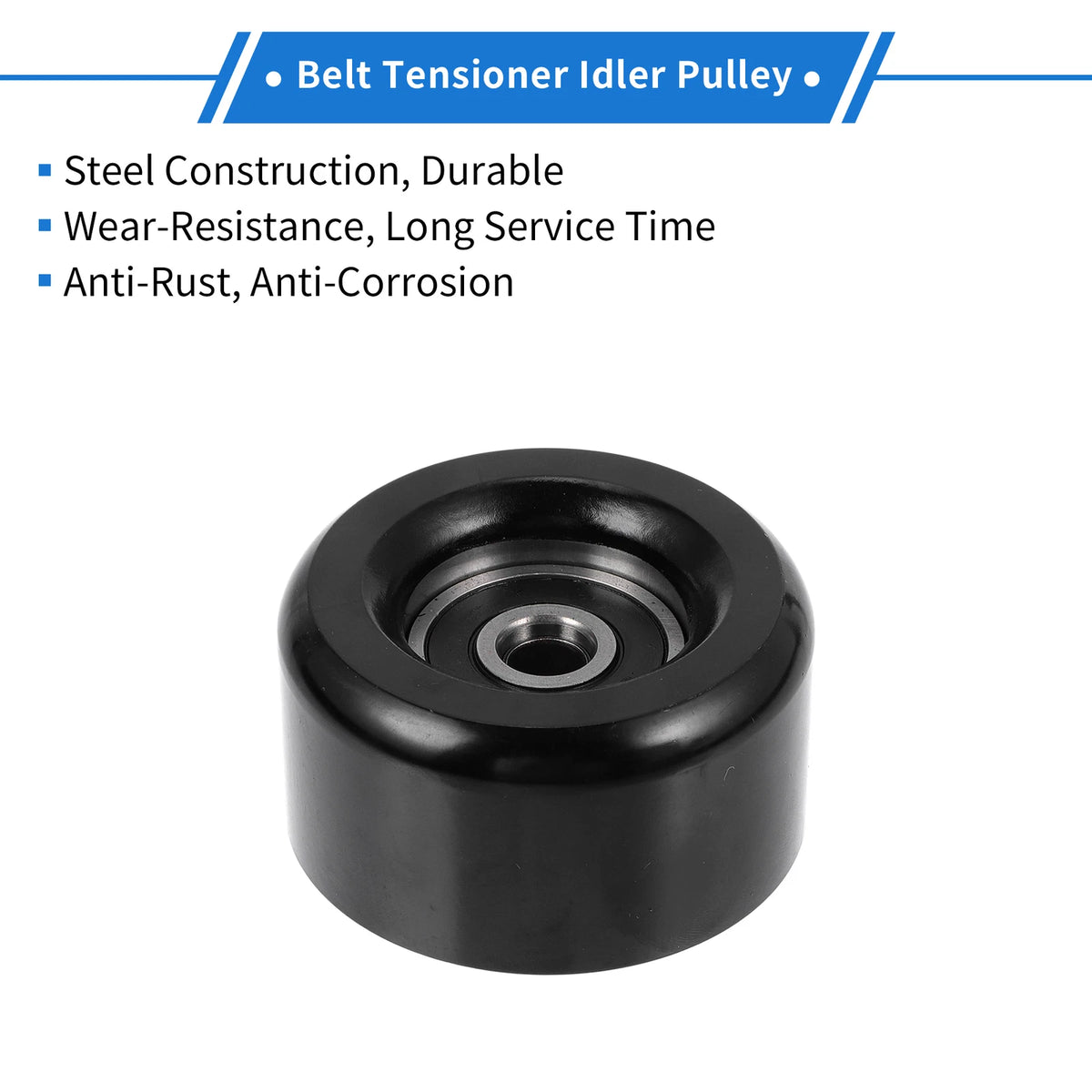Drive Belt Idler Pulley for Nissan Versa (2009-2011, 2014-2018) 1 Pc