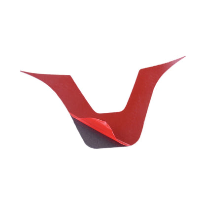Red Carbon Fiber Steering Wheel Trim for Mercedes Benz W204 W205 (2007-2010)