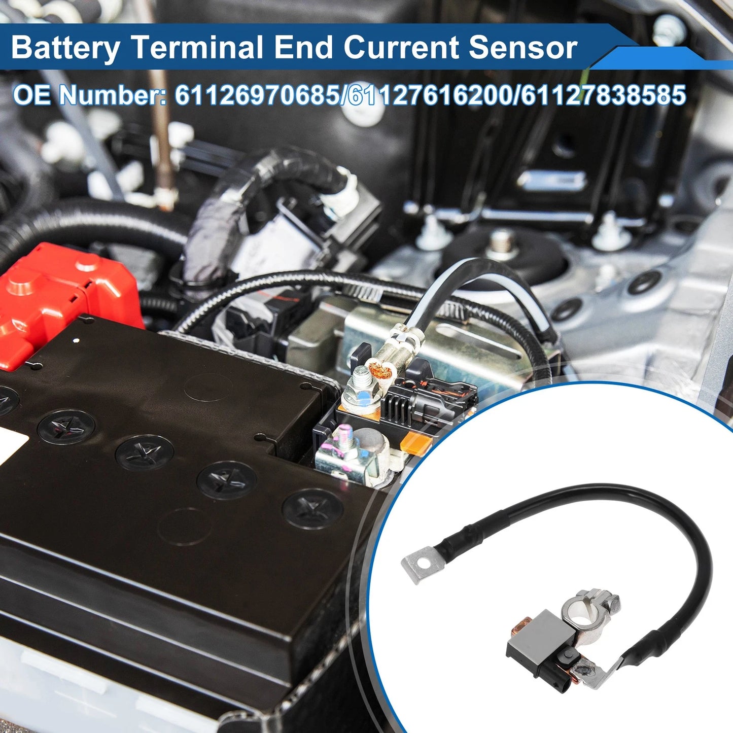 Battery Current Sensor for BMW 328i (2007-2013) - 1 x Line