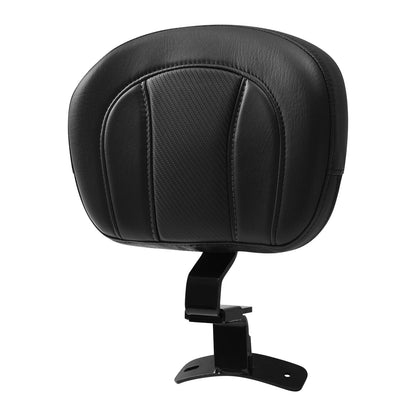 Black Front Driver Backrest Pad for Harley Touring Road Glide (2009-2023)