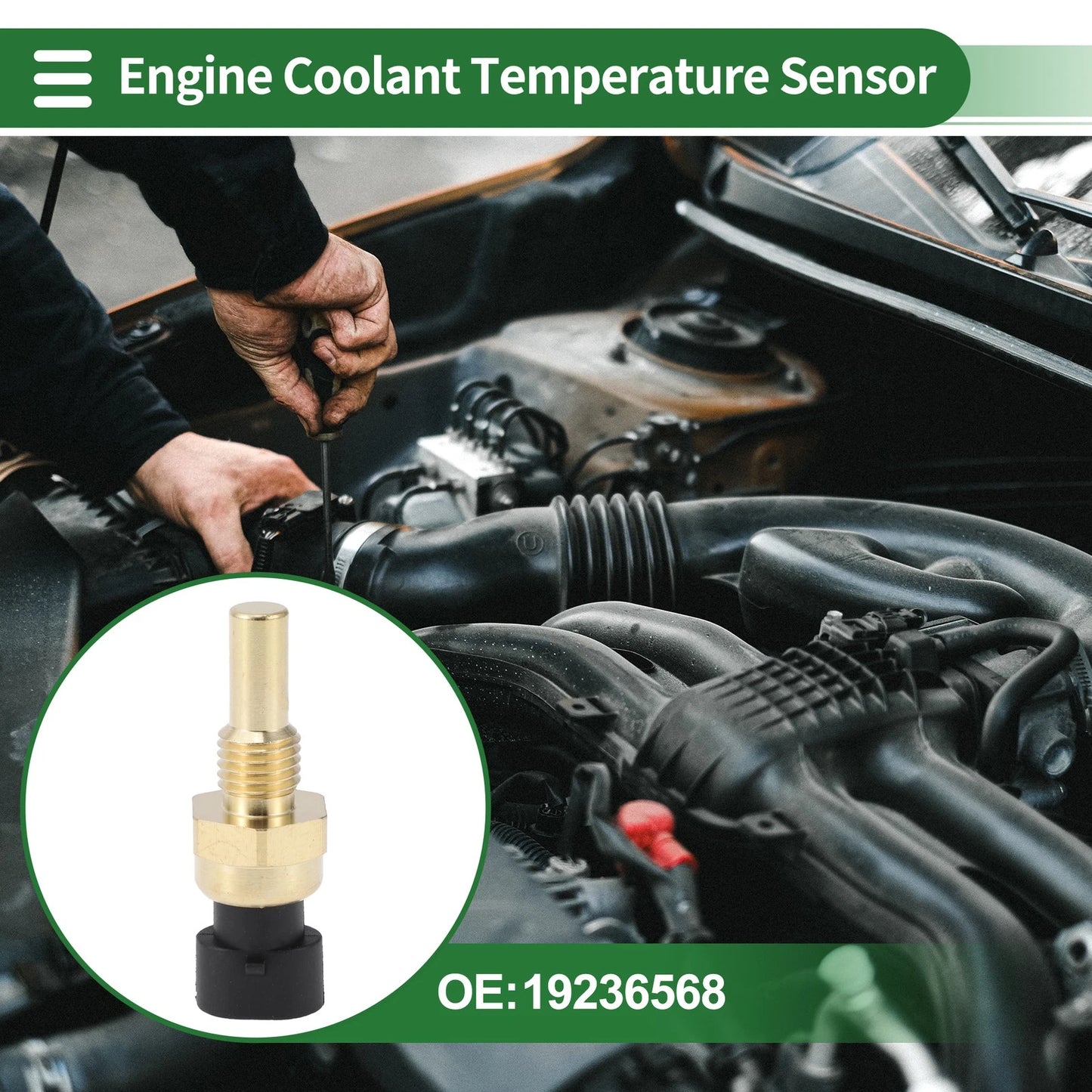 Engine Coolant Temperature Sensor for Buick Verano (2017–2017)