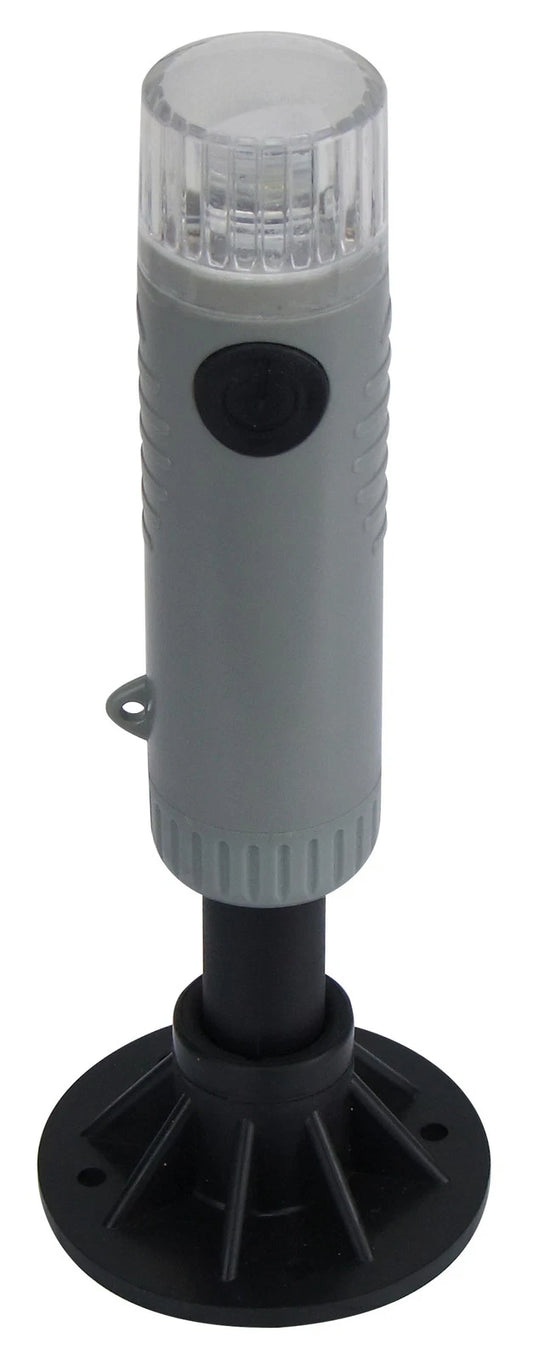LED Navigation/Anchor Light for Kayaks/Small Boats, Waterproof, 2 Mounting Types
