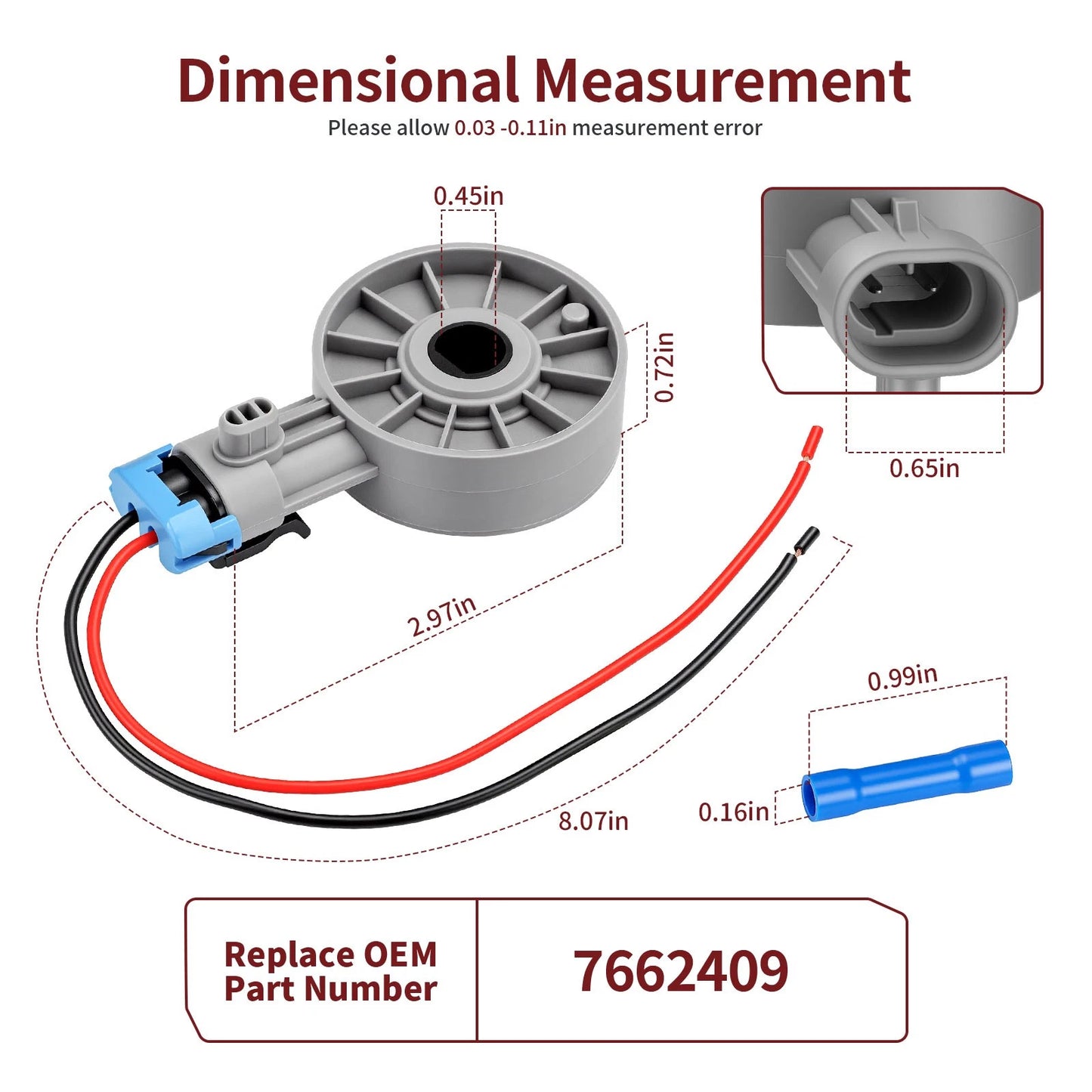 Gear Position Sensor for Polaris PRO XD Full-Size Diesel Crew (2022–2026)