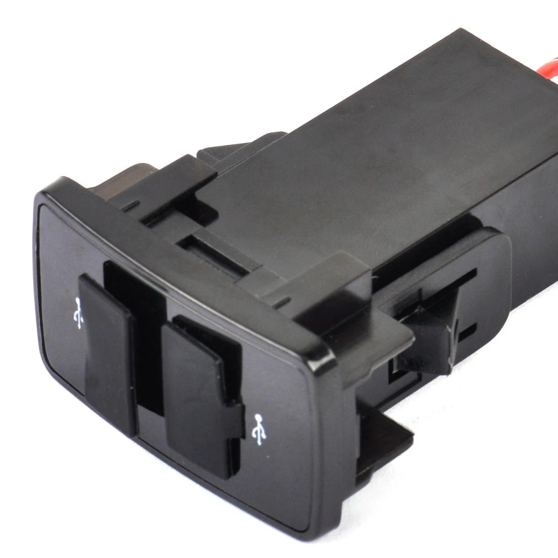 USB Recessed Double Socket Charger for Honda Civic, CR-V, Acura CL (2001-2023)