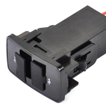 USB Recessed Double Socket Charger for Honda Civic, CR-V, Acura CL (2001-2023)
