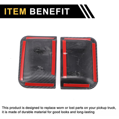 Car Inner Front Door Handle Bowl Cover Trims for Ford F-150 (2021-2024)