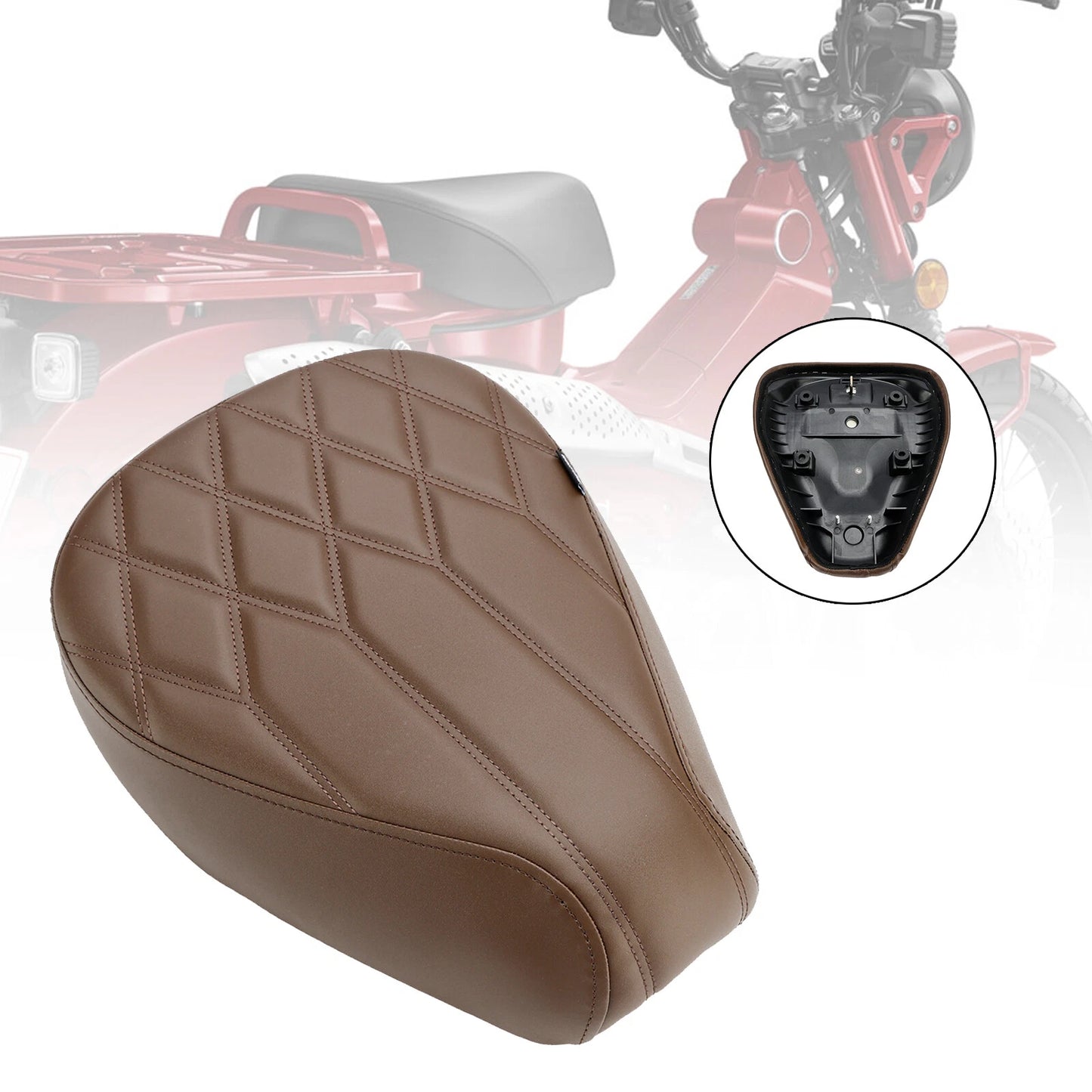 Replacement Seat Brown for Honda CT125 Hunter Cub (2020-2023)