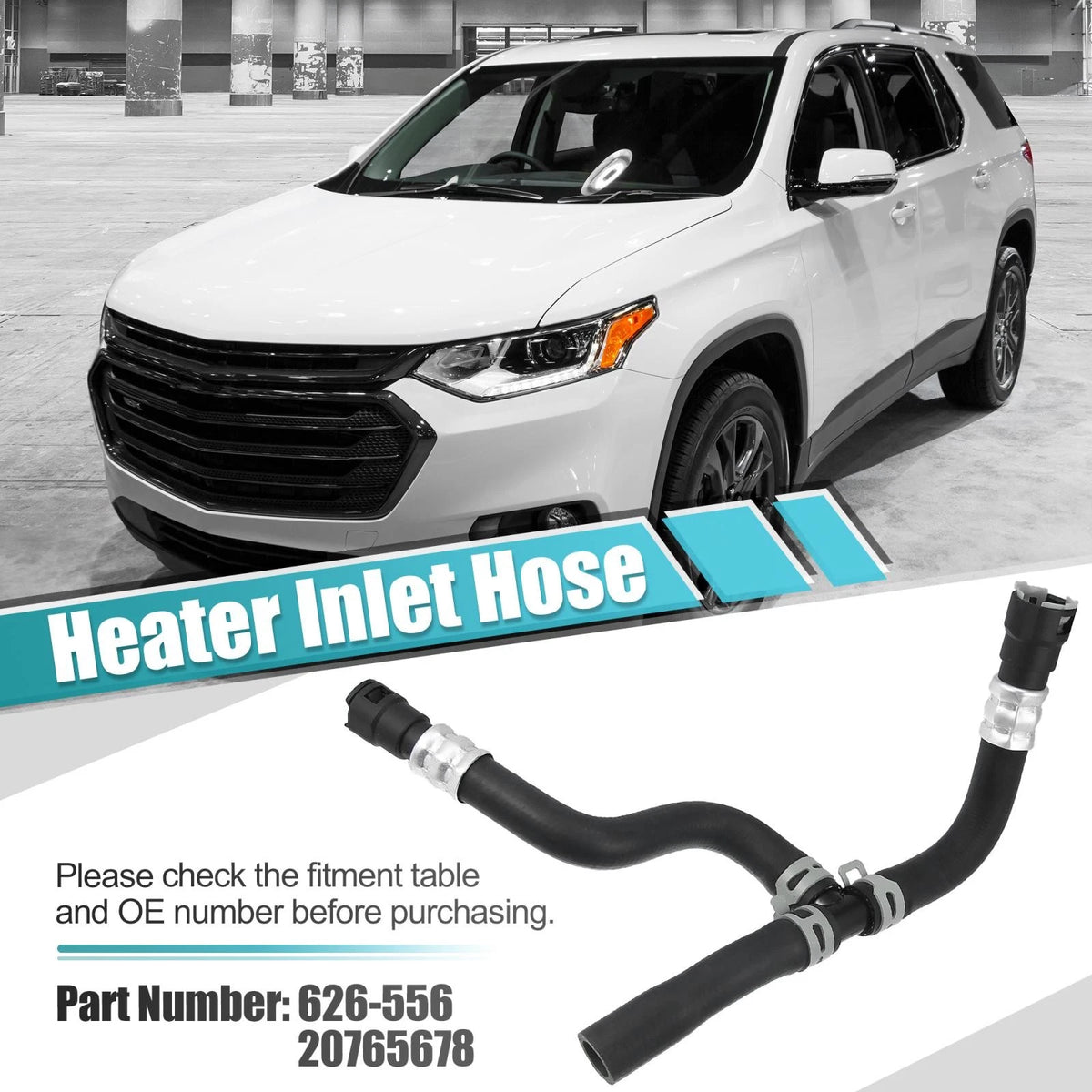 Heater Inlet Hose for Chevrolet Traverse / GMC Acadia Enclave (2007 - 2017)