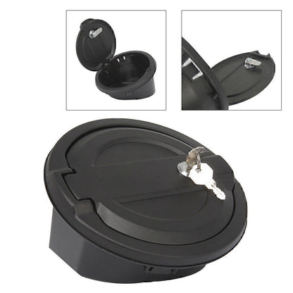 Locking Fuel Tank Cover for Jeep Wrangler JL (2018-2019)