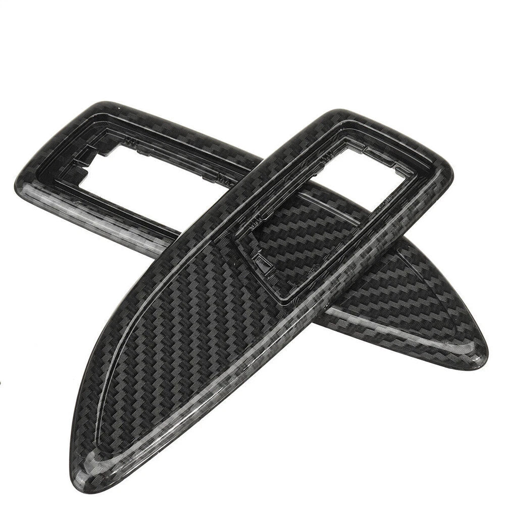 Carbon Fibre Effect Side Repeater Indicator Surrounds for Vauxhall Corsa, Astra (2006-2014)