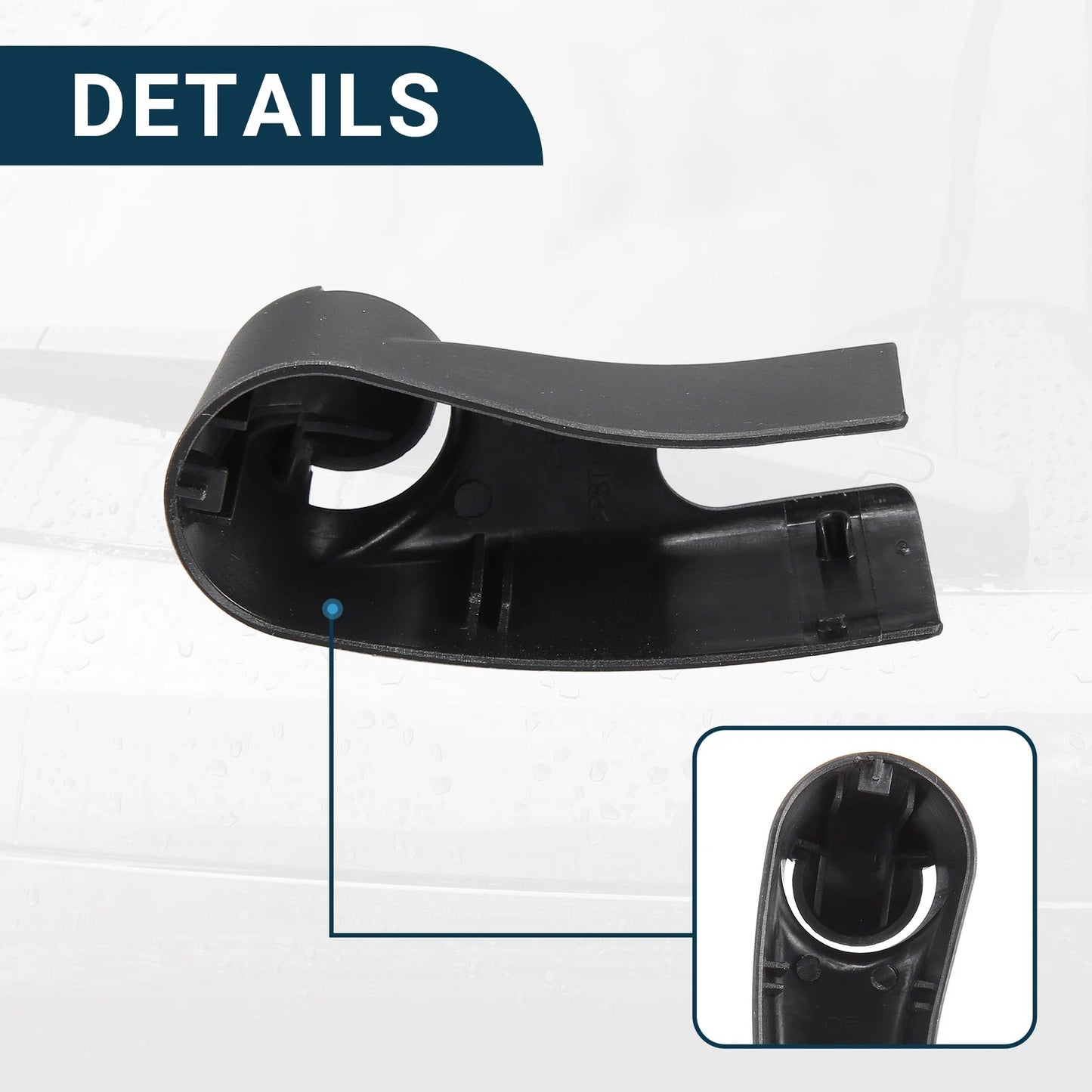 Rear Windshield Wiper Arm Nut Cap for Mini Cooper Paceman (2013-2016)