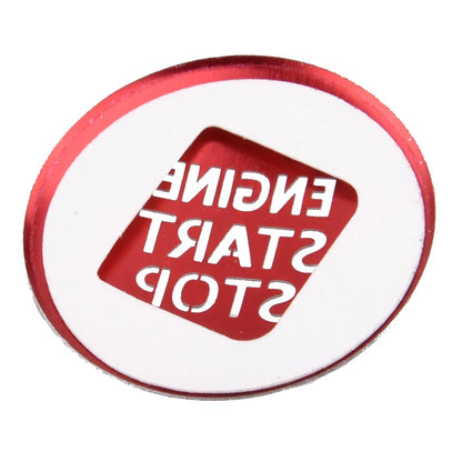 Red Engine Start Stop Button Cover Trim for Toyota Tacoma (2016-2020)