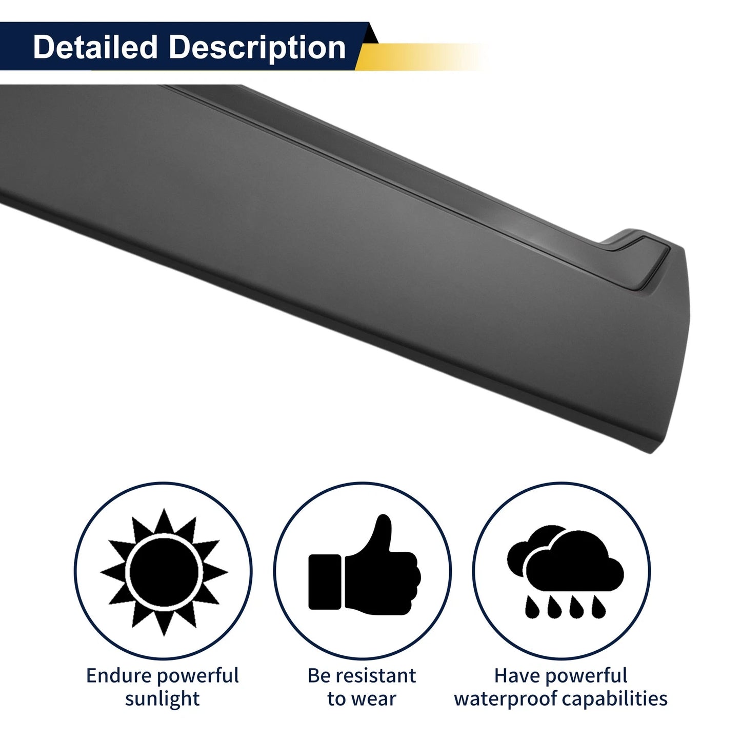 Lower Trim Garnish for Honda CR-V 2017-2022 (Front Right)