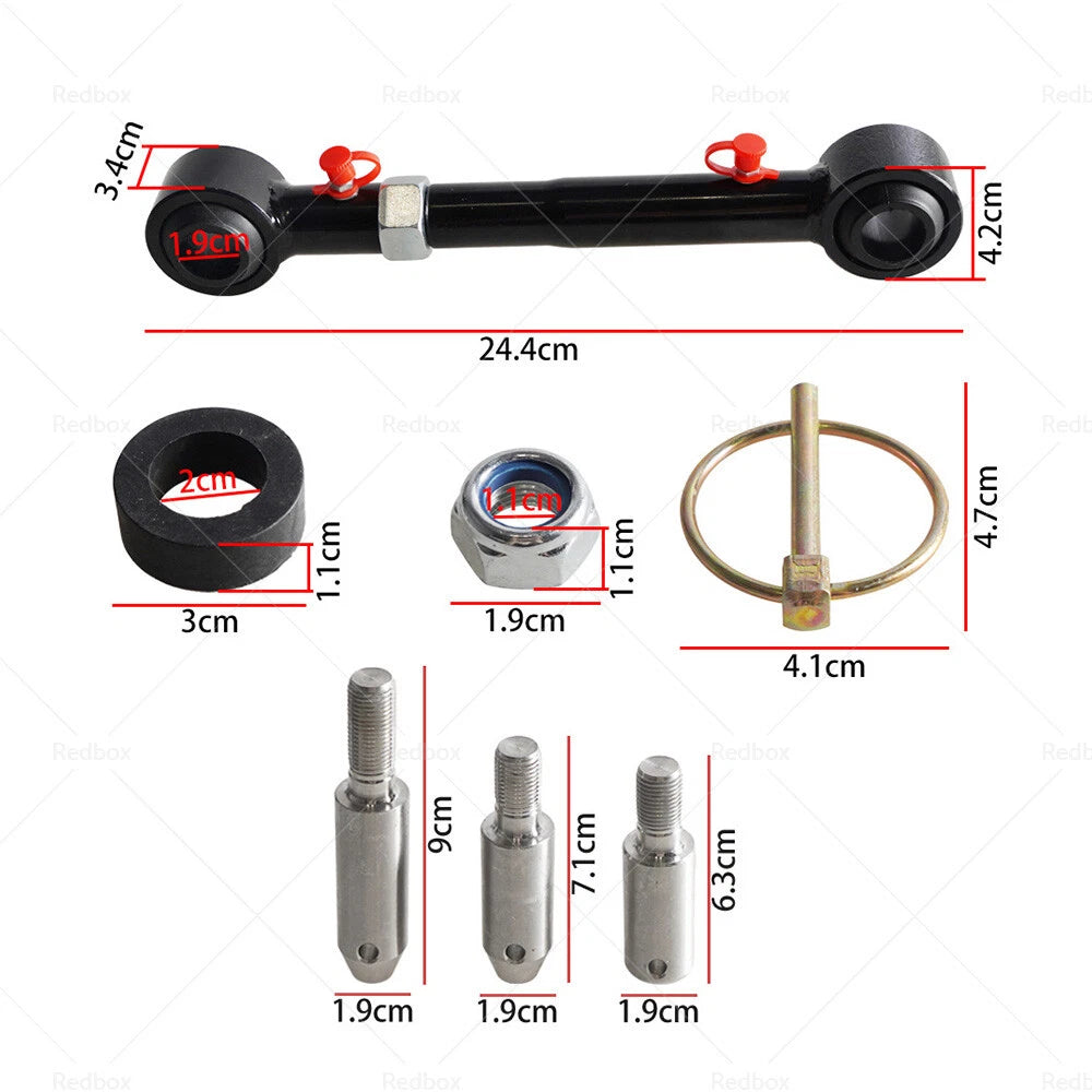 2.5-6" Lift Front Sway Bar Links for Jeep Wrangler JK JL (2007-2023)