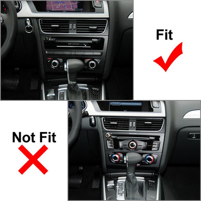 Carbon Fiber CD Panel Cover Trim for Audi A4 A5 Q5 B8 B7 (2009-2016)