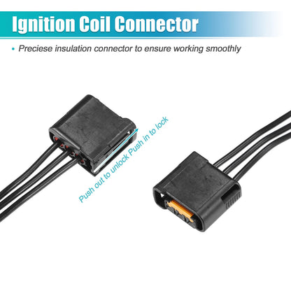 4 x Ignition Coil Connectors for Subaru Impreza, Legacy (2002-2014)