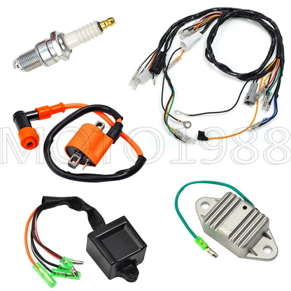 Ignition Coil Spark Plug CDI Harness Assy for Yamaha Blaster YFS200 (1997–2001)
