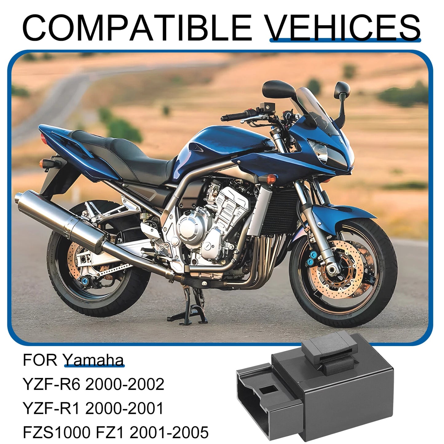 Relay Assembly for Yamaha YZFR6 YZFR1 R6 R1 FZS1000 FZ1 (2000–2005)