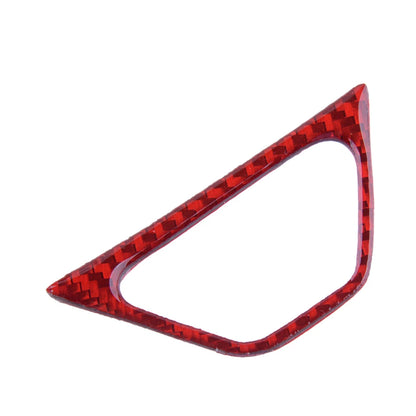 Red Carbon Fiber Emergency Lamp Switch Panel Trim for Chevy Camaro (2016-2020)