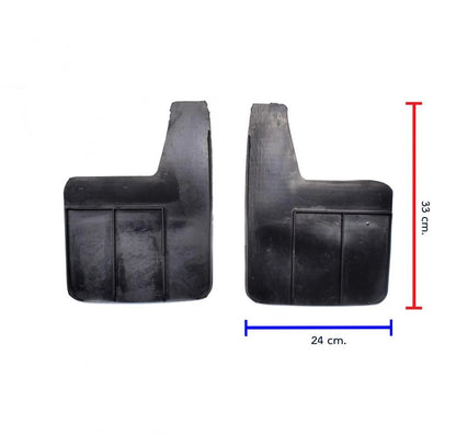 Mud Flap Splash Guard Rubber Front Fit Mitsubishi L200 Triton Strada 2WD 1986-05