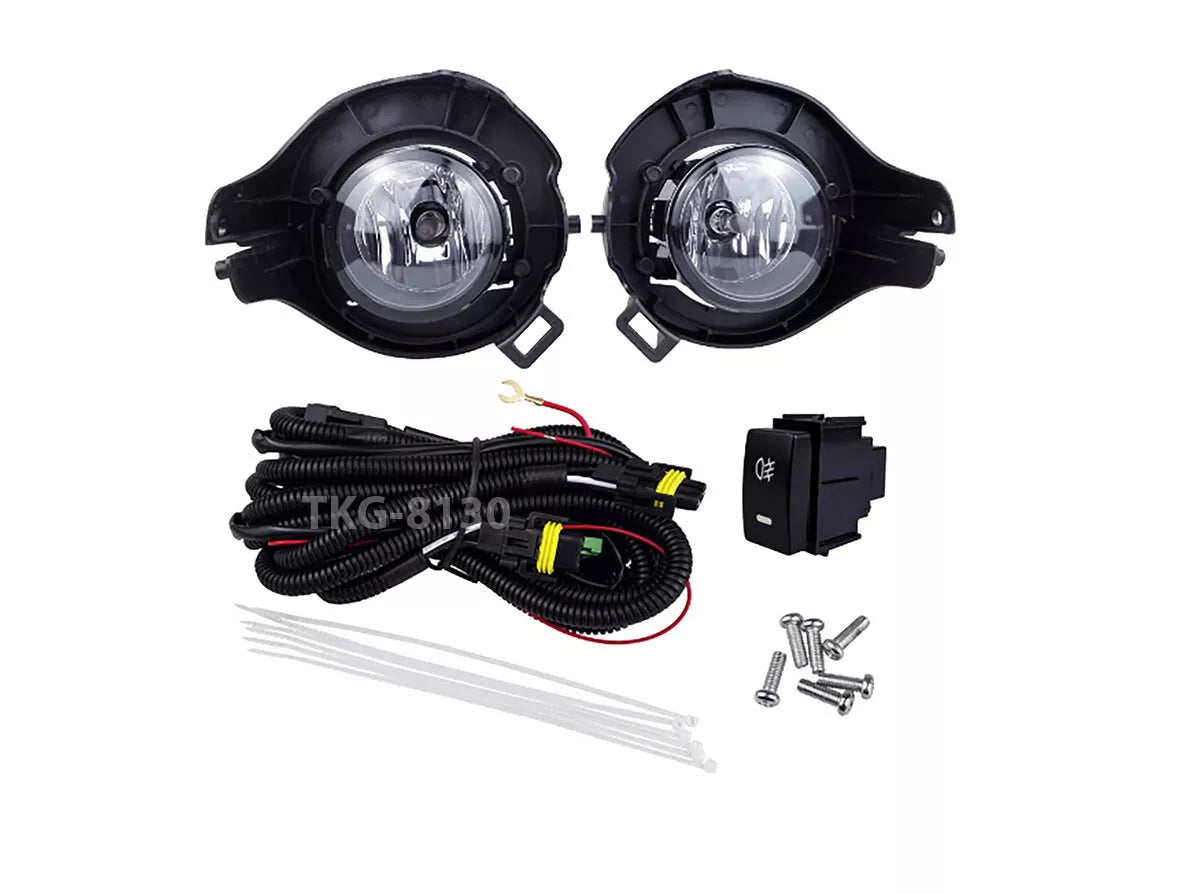 2 x Fog Light Lamps for Nissan Navara D40 (2005-2014)