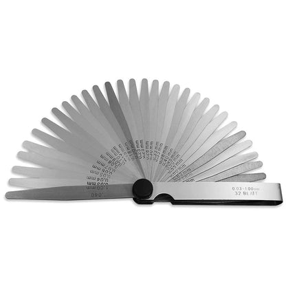 Feeler Gauge Measuring Tool 0.03-1.00mm for ATV Car UTV Motorcycles
