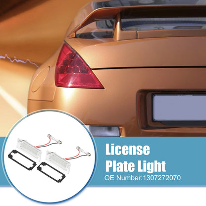 LED License Plate Lights for Peugeot Boxer (2005-2020)