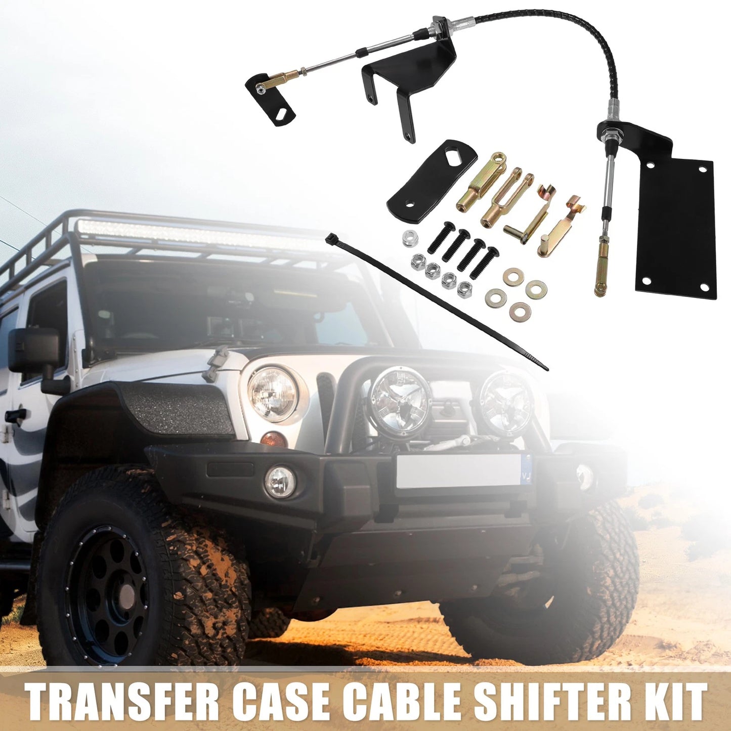 Transmission Shift Linkage Kit for Jeep Wrangler TJ (1997-2006)